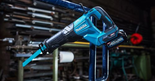 משור חרב 40V ללא פחמים JR001G כולל 2 סוללות 5.0AH ומטען MAKITA