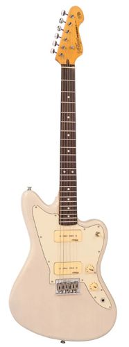 Vintage V65 ReIssued Hard Tail Electric Guitar ~ Blonde