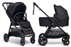 עגלת תינוק ארמדילו פליפ Armadillo Flip XT³ בצבע שחור/מוזהב Black Copper