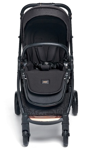 עגלת תינוק ארמדילו פליפ Armadillo Flip XT³ בצבע שחור/מוזהב Black Copper