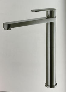 ברז פרח גבוה לכיור מונח ניקל 2808-01 סחר - א