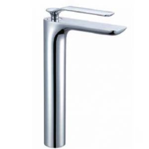 ברז פרח גבוה לכיור מונח ניקל E-RB101 סחר - א