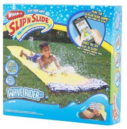 מגלשת מים ארוכה 5.5 מטר Wave Rider עם חיבור לצינור גינה