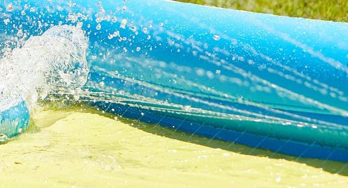 מגלשת מים מודולארית ענקית 7.9 מטר Super Wave Rider עם 2 גלשני בוגי ומשאבה