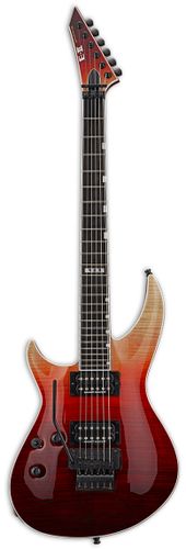 ESP E-II Horizon-3 FM FR - Black Cherry Fade LH