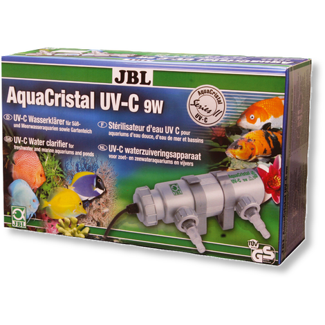 מערכת חיצונית UV אקווה קריסטל סריה 2 9W לאקווריום ובריכות