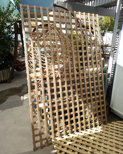 רשת עץ לצמחים מטפסים 120X180 ס"מ