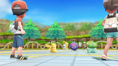 משחק Pokemon Pikachu Let's Go ל-Nintendo Switch