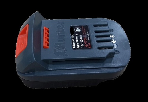 מתאם לסוללות  18  וולט  HUNTER / BOSCH 