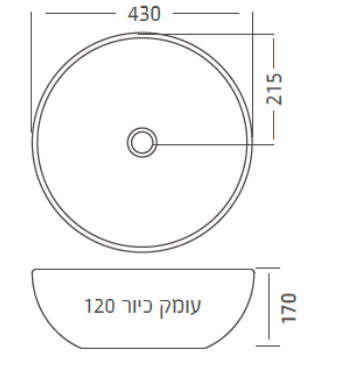 כיור ורד 43 חרסה