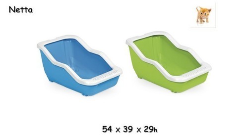 שירותים לחתולים - Netta Open 54X39X29h שירותים פתוחים לחתולים - 1