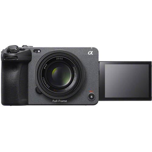 מצלמת סינמה Sony FX3 Full Frame תצוגה קדמית עם עדשה