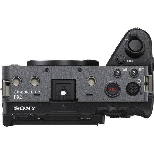 מצלמת סינמה Sony FX3 Full Frame תצוגה עילית
