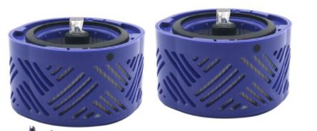 זוג פילטרים למנוע אחורי לשואב אבק דייסון Dyson Post Motor Filter V6