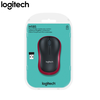 עכבר אלחוטי Logitech M185, אפור/אדום