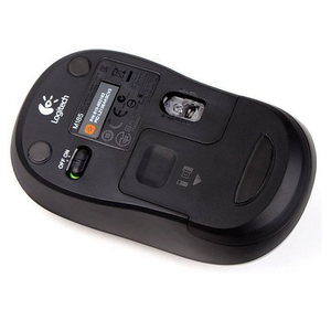 עכבר אלחוטי Logitech M185, אפור/אדום