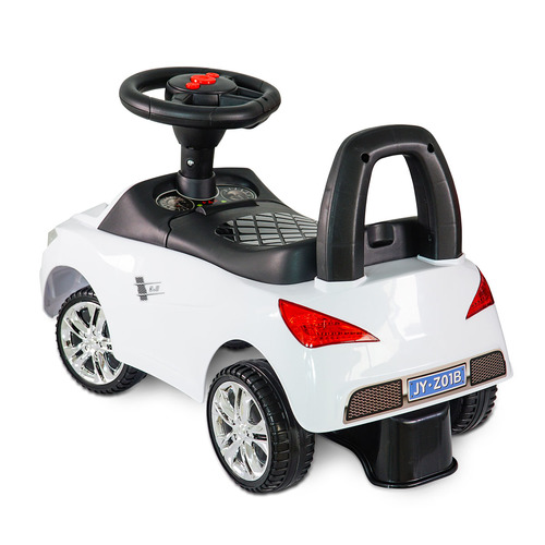 בימבה ג'יפ עם אורות, 6 מנגינות, תא אכסון ומשענת גב - אדום