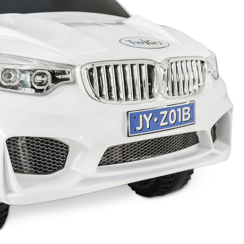 בימבה ג'יפ עם אורות, 6 מנגינות, תא אכסון ומשענת גב - כחול