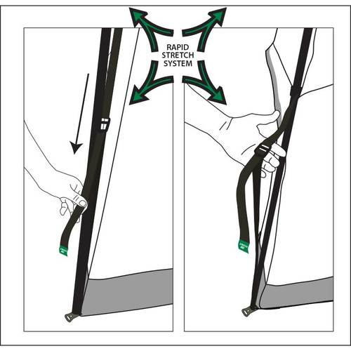 RAPID CABIN UPF50 אוהל 6 אנשים