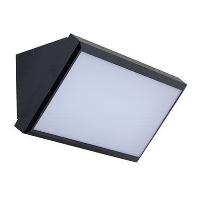 מנורת קיר טוסקנה  24W CCT אפור/לבן/שחור