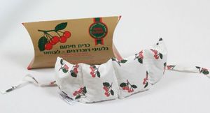 כרית חימום | גלעיני דובדבנים | לצוואר | 100% טבעי