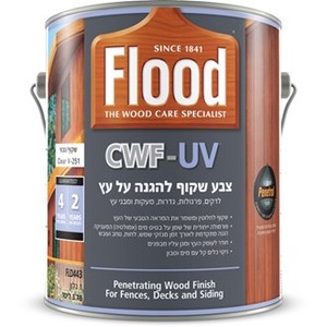 צבע שקוף להגנה על עץ SUNDECK FLOOD