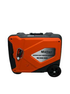 גנרטור אינוורטר 3500W מנוע בנזין מושתק ומוחרש הנעה / שליטה באמצעות שלט   מולר ג'רמני