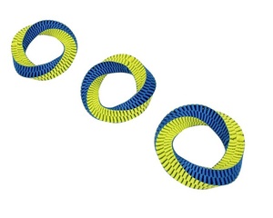 Pawise משחק בייגלה קלוע (L) צעצועי לעיסה לכלבים
