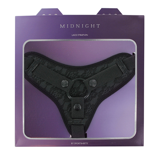 רתמה לסטרפ און מבית Sportsheets Midnight