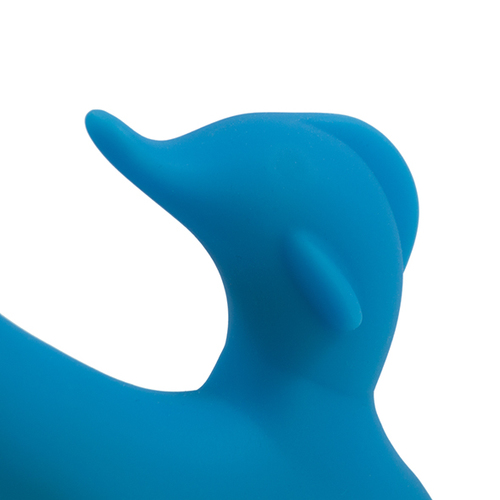 ויברטור נטען מסיליקון עם מאלץ דולפין דו מנועי עוצמתי במיוחד  - Dolphin