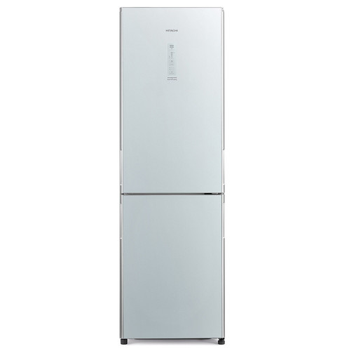 מקרר מקפיא תחתון דגם R BG410PRS6X זכוכית שחורה/כסופה HITACHI