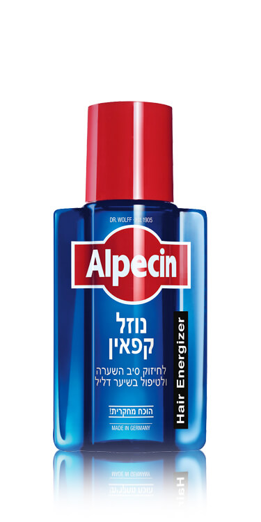 נוזל קופאין לחיזוק סיב השיער,  200 מ"ל,  Alpecin
