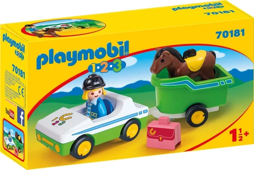 משחק פליימוביל אישה מובילה סוס לגילאי 1.5+