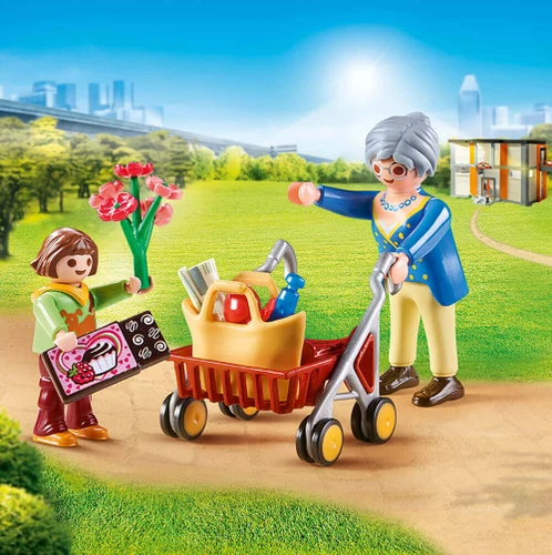 משחק פליימוביל משפחה מטיילת לגילאי 4+