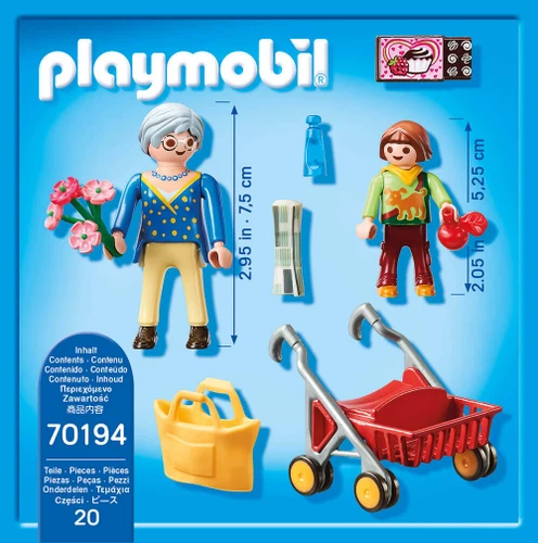משחק פליימוביל משפחה מטיילת לגילאי 4+