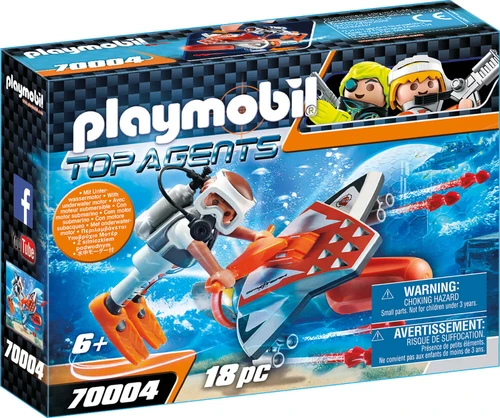 משחק פליימוביל מרגל צוללן לגילאי 6+