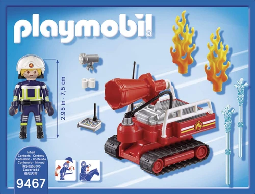 משחק פליימוביל תותח כיבוי אש לגילאי 4+