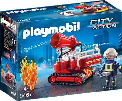 משחק פליימוביל תותח כיבוי אש לגילאי 4+