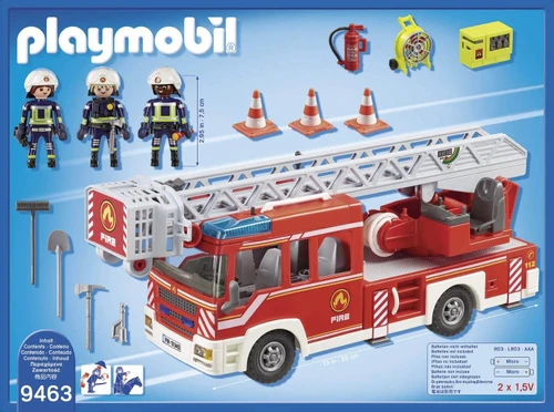 משחק פליימוביל כבאית עם סולם לגילאי 4+