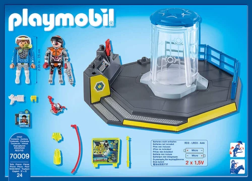 משחק פליימוביל סופרסט משטרת החלל לגילאי 4+