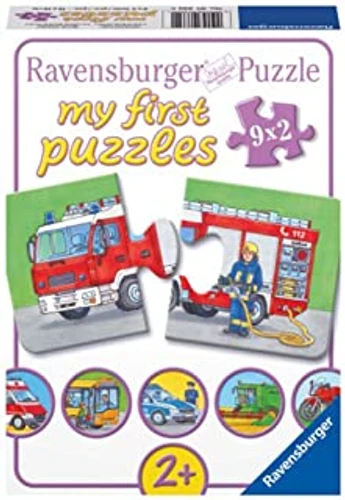 פאזל רכבי חירום לגילאי 2+