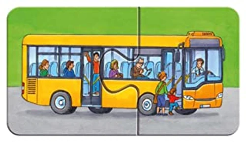 פאזל רכבי חירום לגילאי 2+