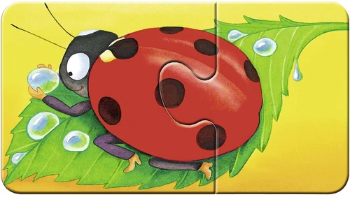פאזל חיות הגינה לגילאי 2+
