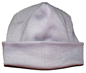 כובע לתינוק 0-6 חודשים (מושלם ליציאה מבית החולים) - אפור