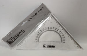 סרגל משולש 30/45 ס"מ לינרו
