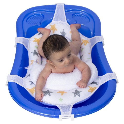 ערסלית מרופדת לאמבטיה עם כרית נשלפת sevi bebe