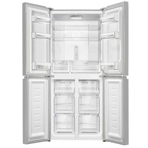 מקרר מפואר 4 דלתות 472 ליטר Haier HRF-472FB זכוכית שחורה האייר