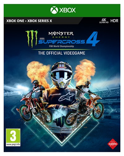 Monster Energy Supercross 4 לקונסולת Xbox Series X ‏S