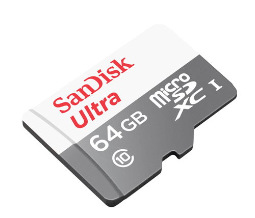 כרטיס זיכרון SanDisk Ultra® Android microSDXC 64GB UHS-I