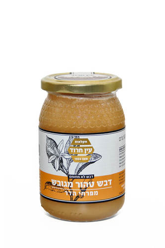 דבש טהור מפרחי הדר (500 גרם) -  עין חרוד 